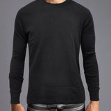 Men THERMA RIB Thermal Crewneck