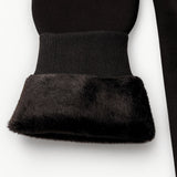 Women Faux-Fur Seamless Winter Legging
