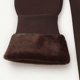 Women Faux-Fur Seamless Winter Legging