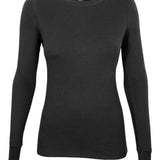 Pull thermique à col rond THERMA RIB pour femme