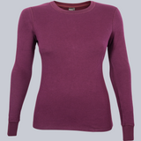 Pull thermique à col rond THERMA RIB pour femme