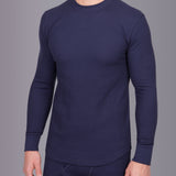 Men's WAFFLE Thermal Crewneck