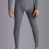 Men's WAFFLE Thermal "fly-front" Long John