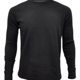 Men THERMA RIB Thermal Crewneck